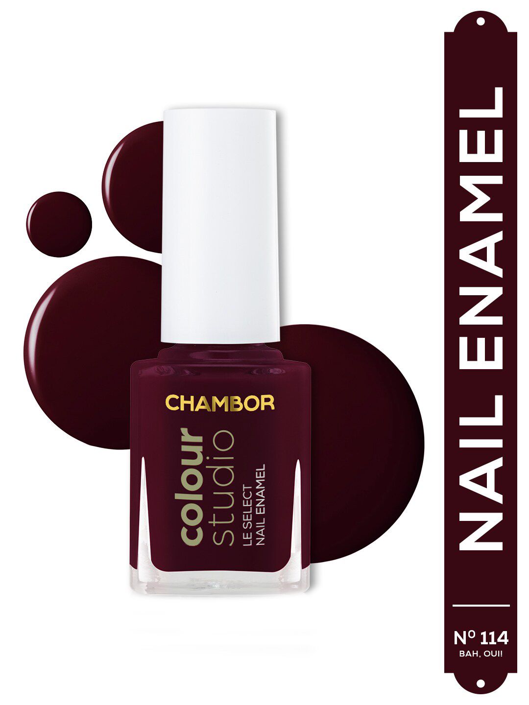 Chambor Colour Studio Le Select Quick Dry Nail Enamel 10ml - N 114 Bah, Oui!