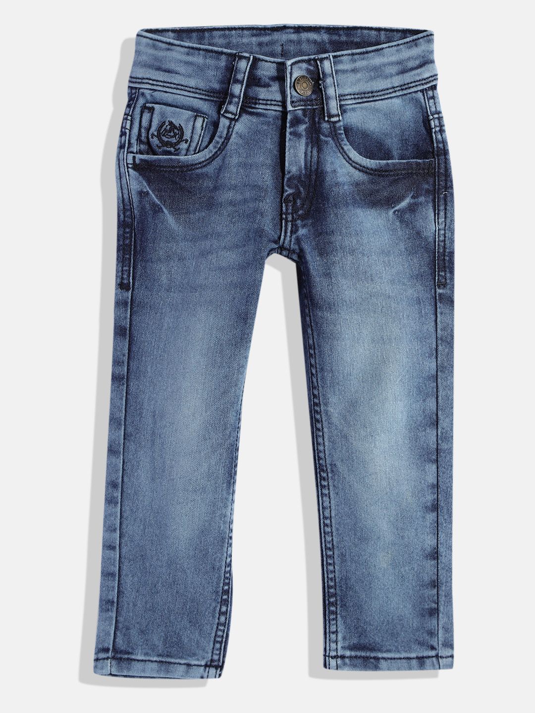 U.S. Polo Assn. Kids Boys Slim Fit Clean Look Stretchable Jeans