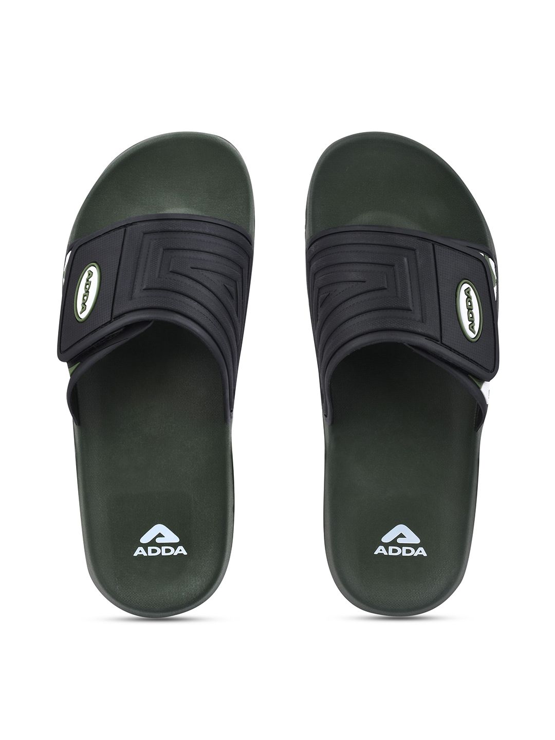 Adda Men Printed Rubber Sliders