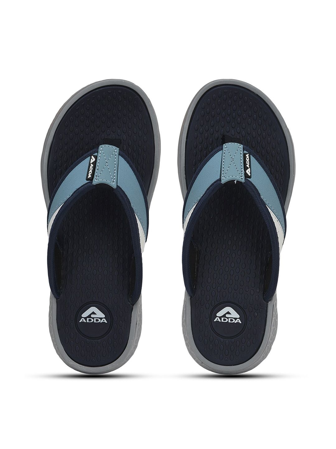 Adda Men METRO Self Design Thong Flip-Flops