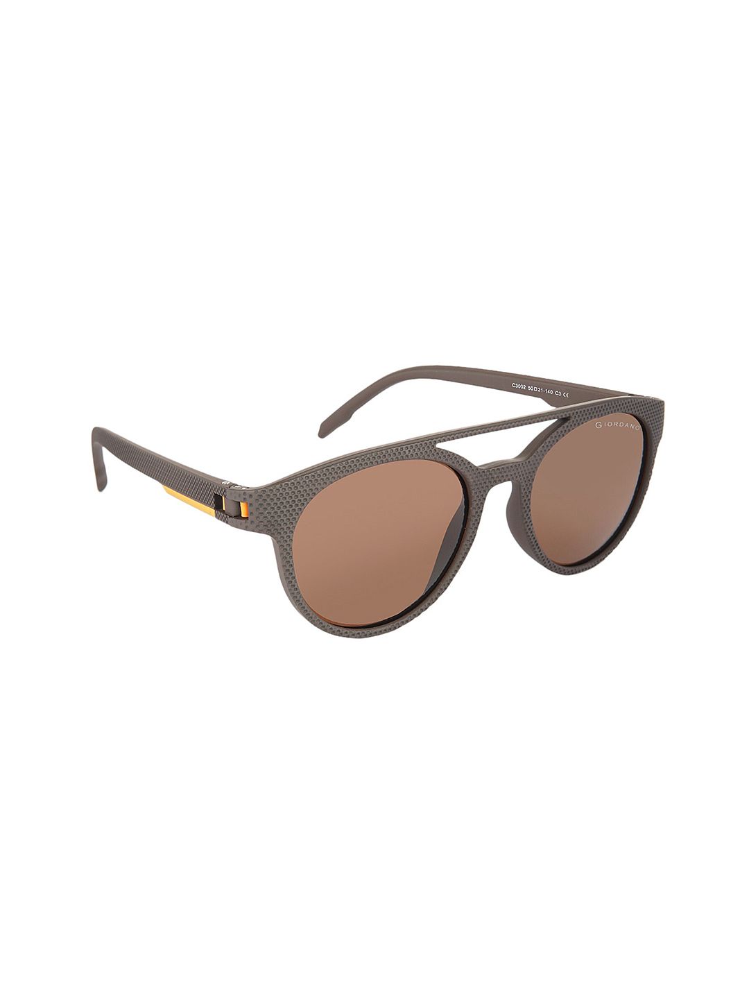 GIORDANO Men Lens & Oversized Sunglasses with Polarised and UV Protected Lens