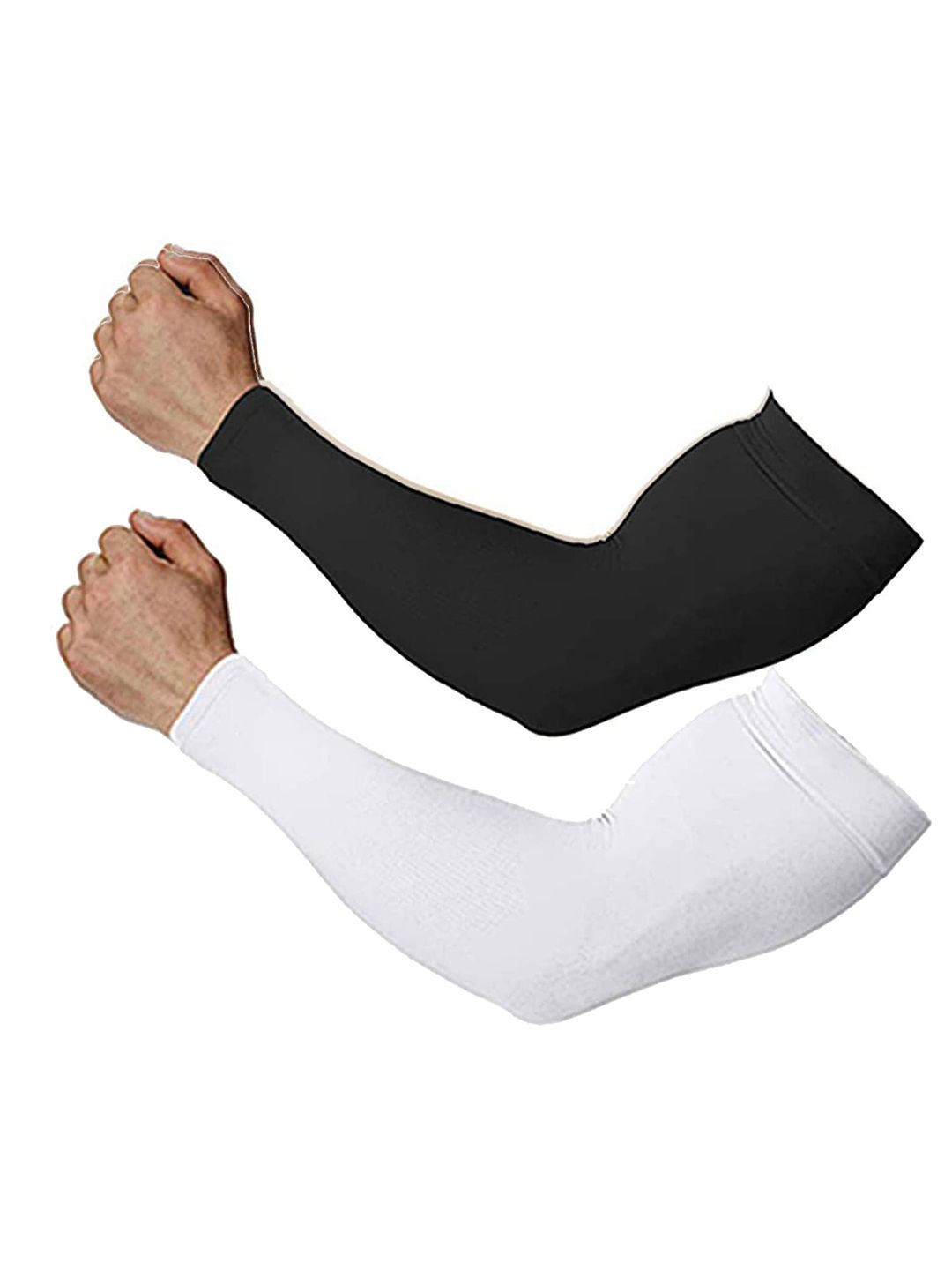 Aadikart Pack of 2 UV Sun Protection Compression Cool Arm Sleeves