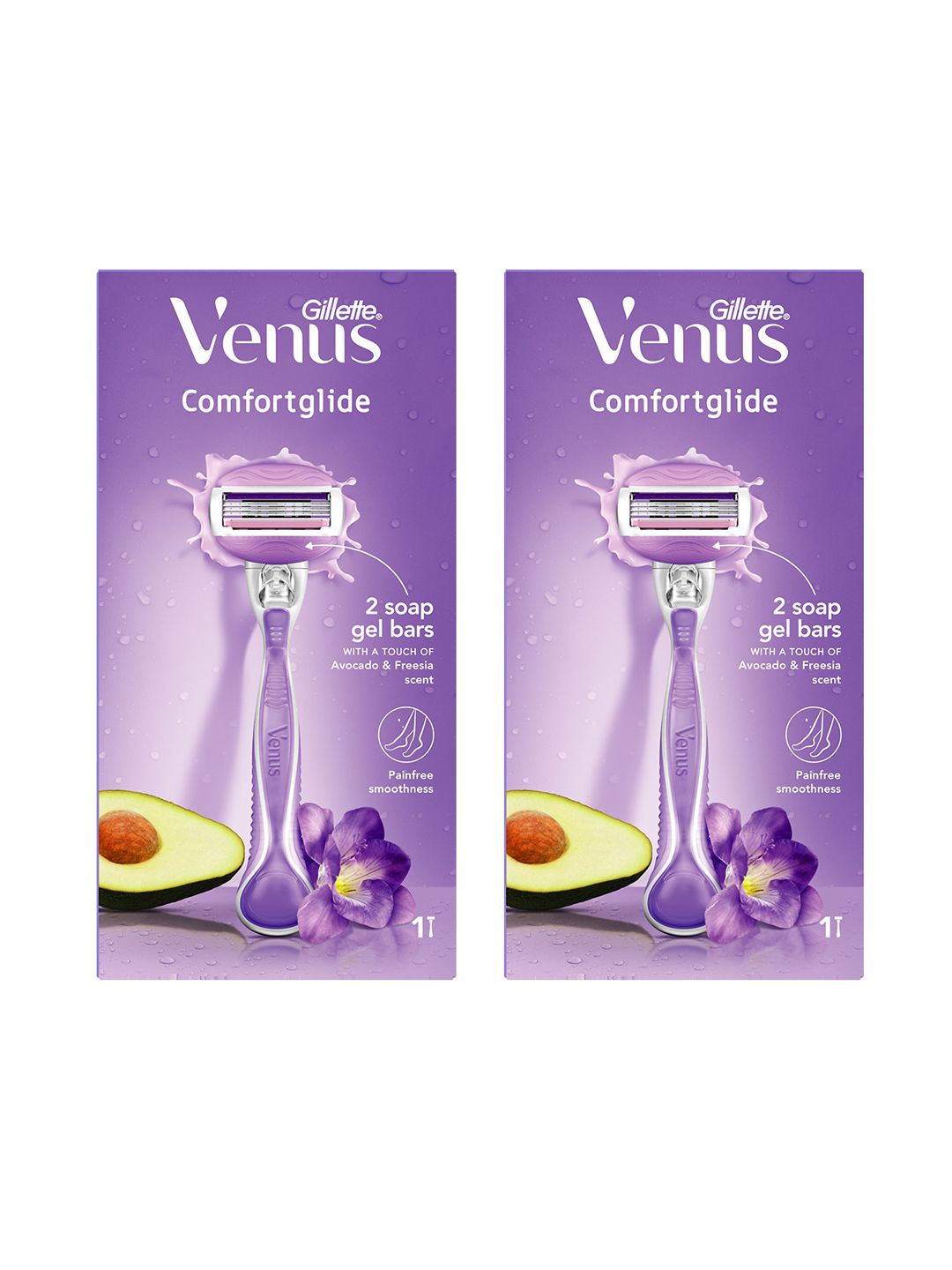 Buy Gillette Venus Women Set of 2 Breeze Hair Removal Razors with