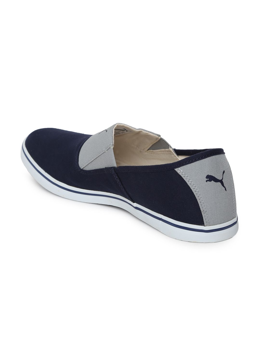 puma unisex navy & beige casual shoes puma unisex navy & beige casual shoes