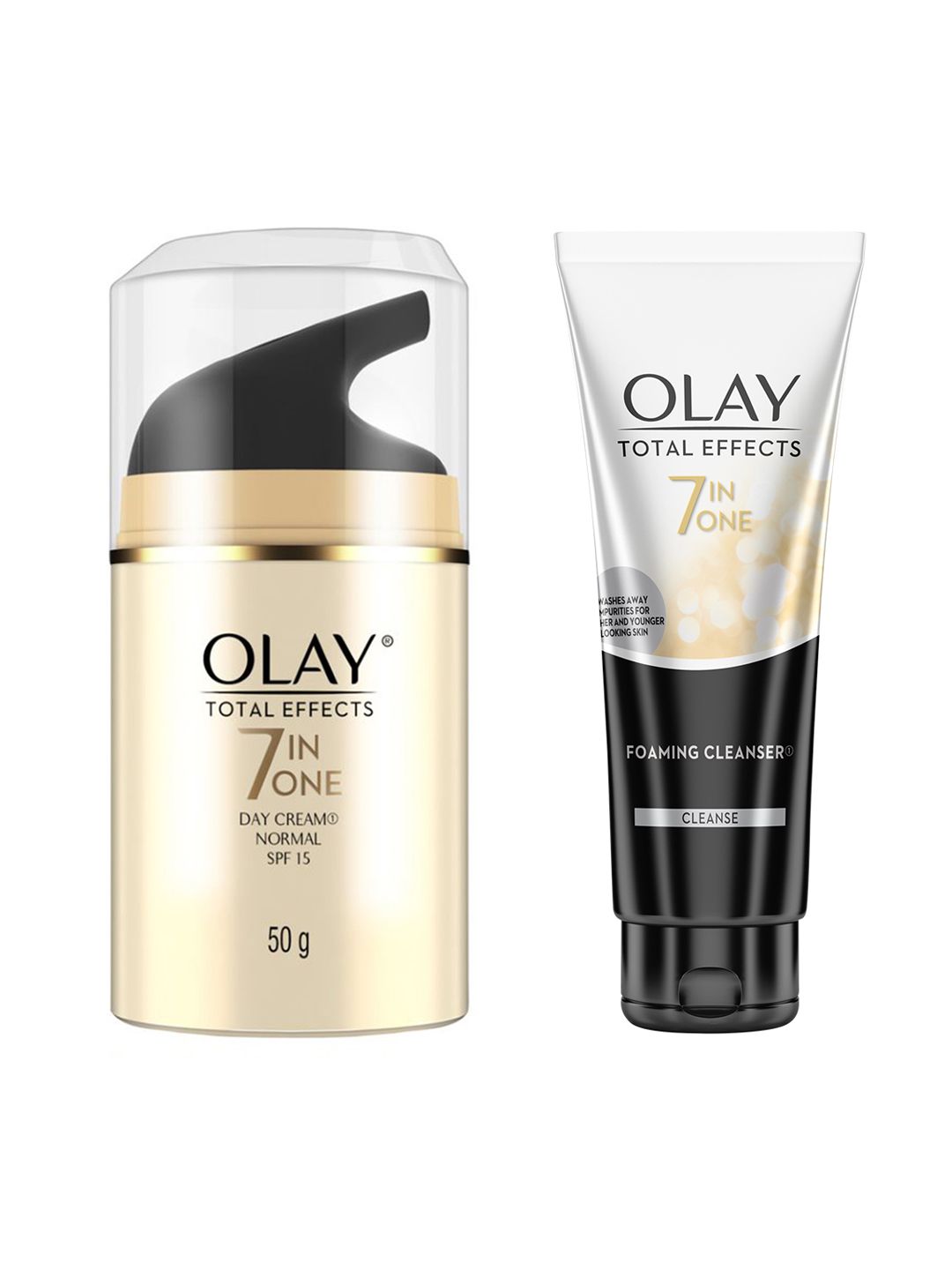 Olay Olay Set of Total Effects 7 In One Anti-Ageing Foaming Cleanser & Day Cream