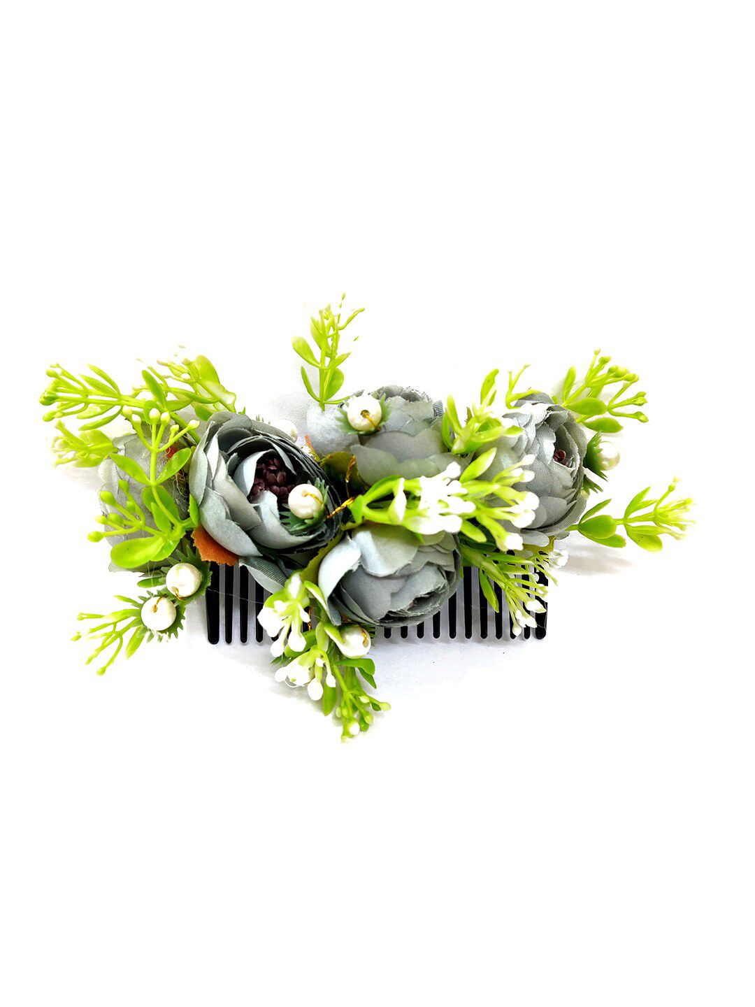 Hair Flare Hair Flare Women Embellished Floral Comb Pin