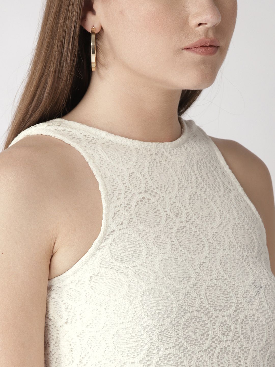 adrianna papell black lace dress Black Lace Embroidered V Neck Dress With Elbow Sleeves