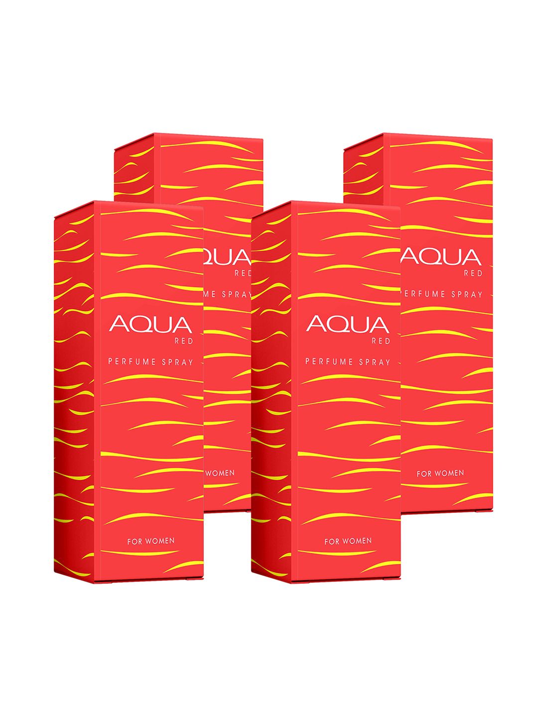 AQUA RED Women Set Of 4 Long Lasting Perfumes - 30 ml Each