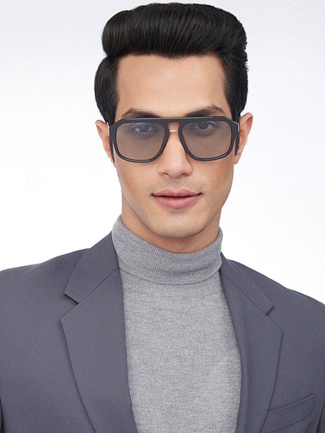 John Jacobs Full Rim Wayfarer Sunglasses with Polarised and UV Protected Lens