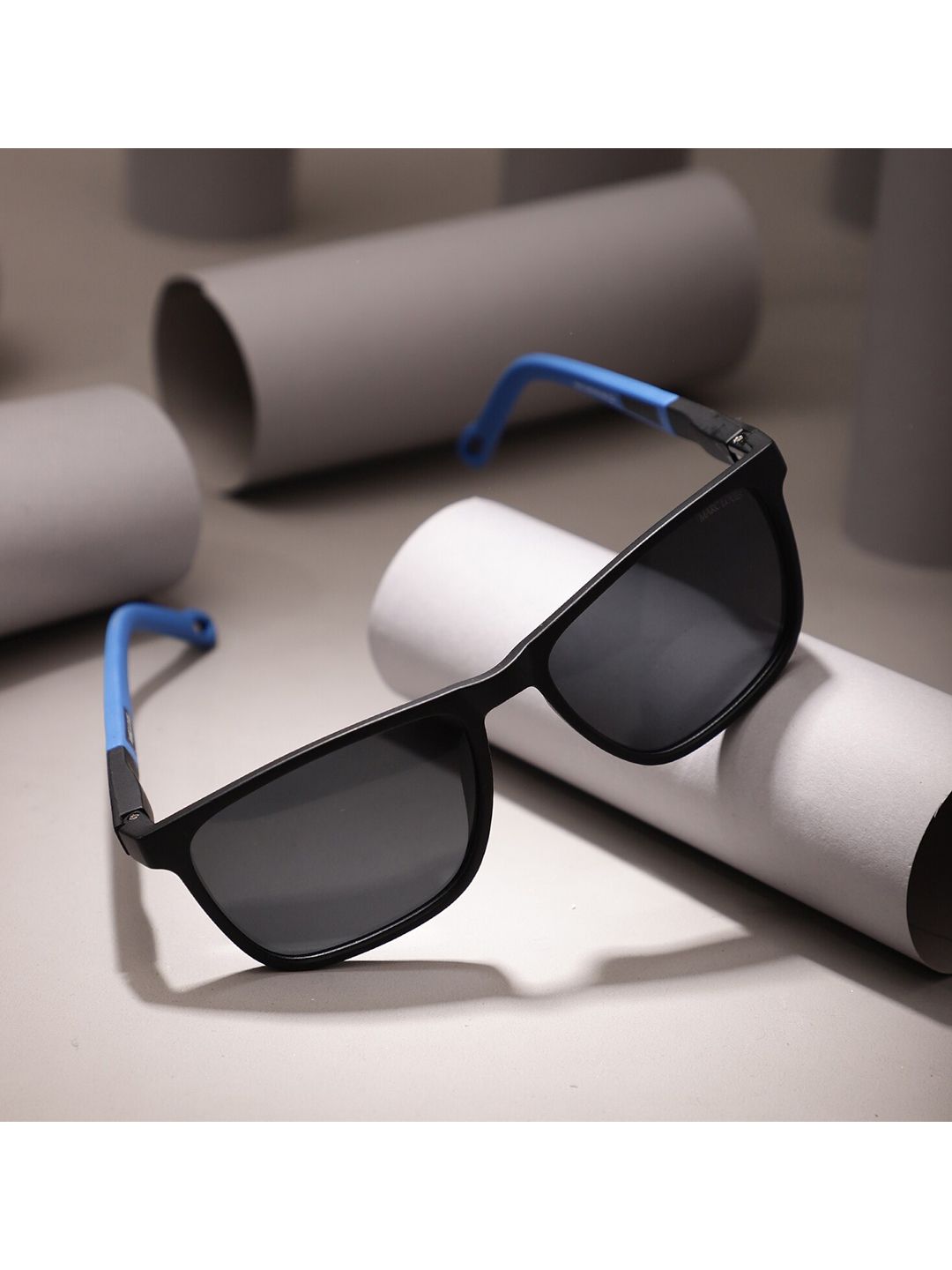 MARC LOUIS Wayfarer Sunglasses with Polarised and UV Protected Lens ML D6210 C3SG