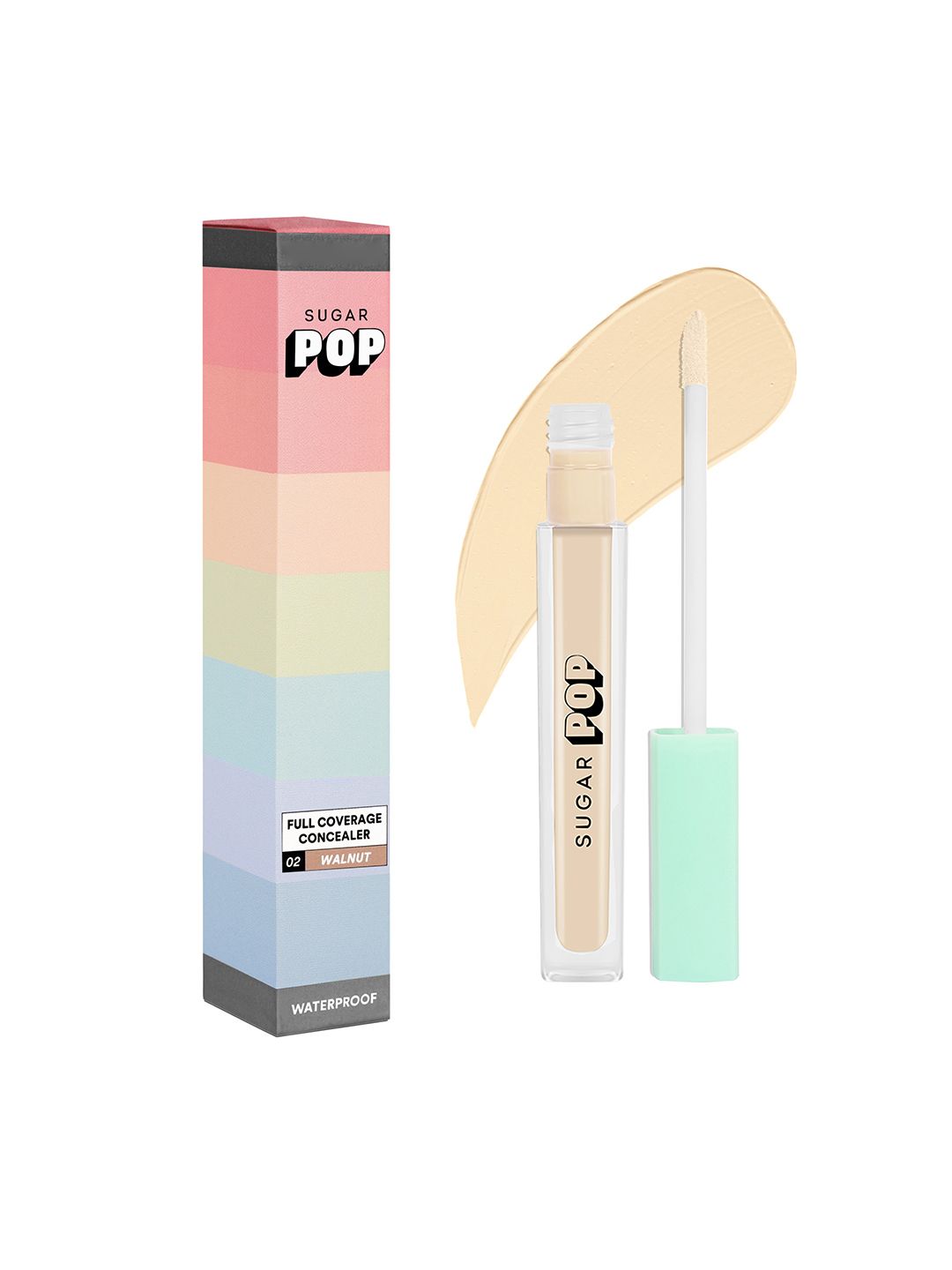 SUGAR POP Full Coverage Waterproof Matte Concealer with Vitamin E 4ml - Walnut 02