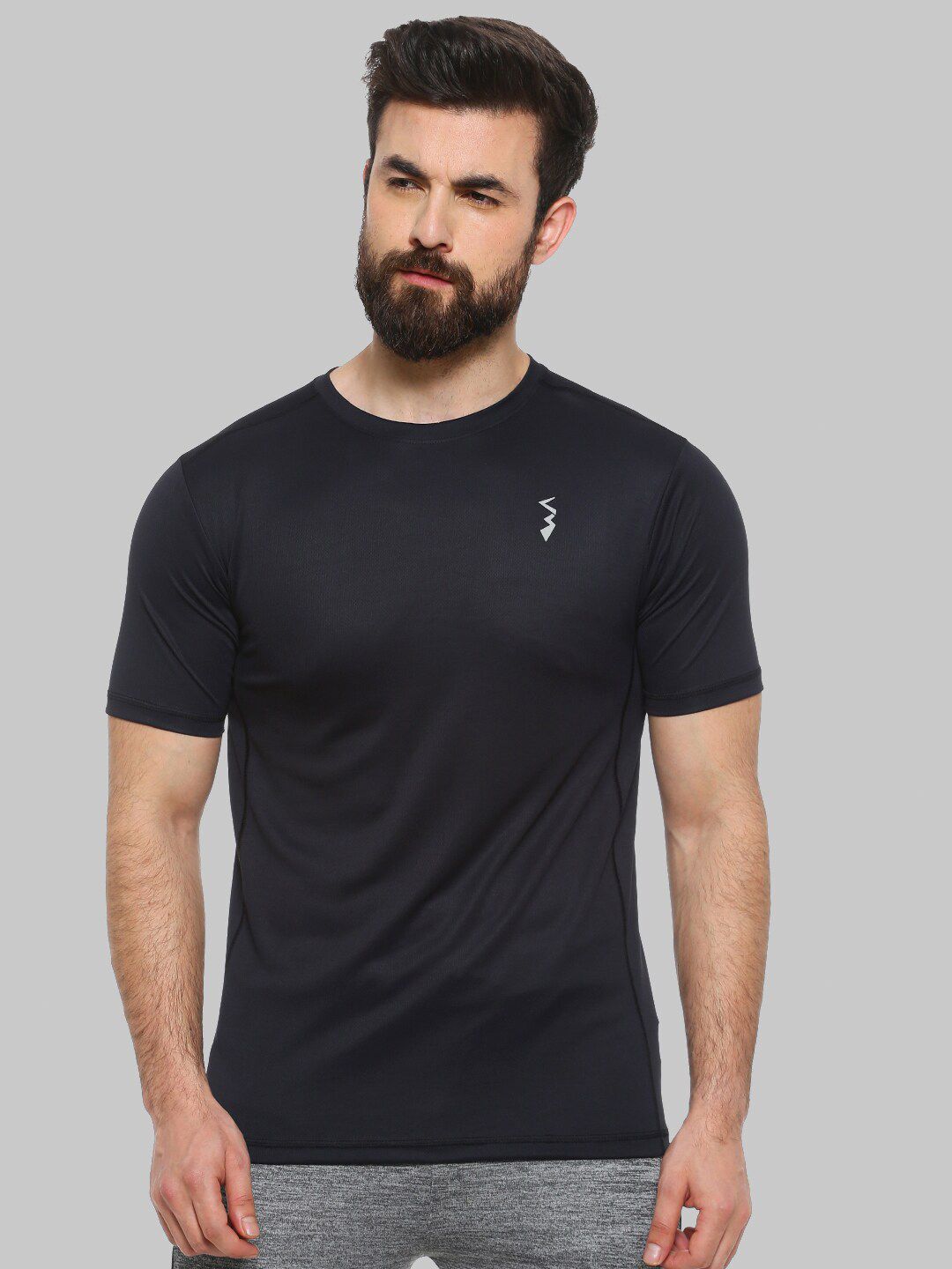 CAHOOT Round Neck Short Sleeves Sports T-shirt