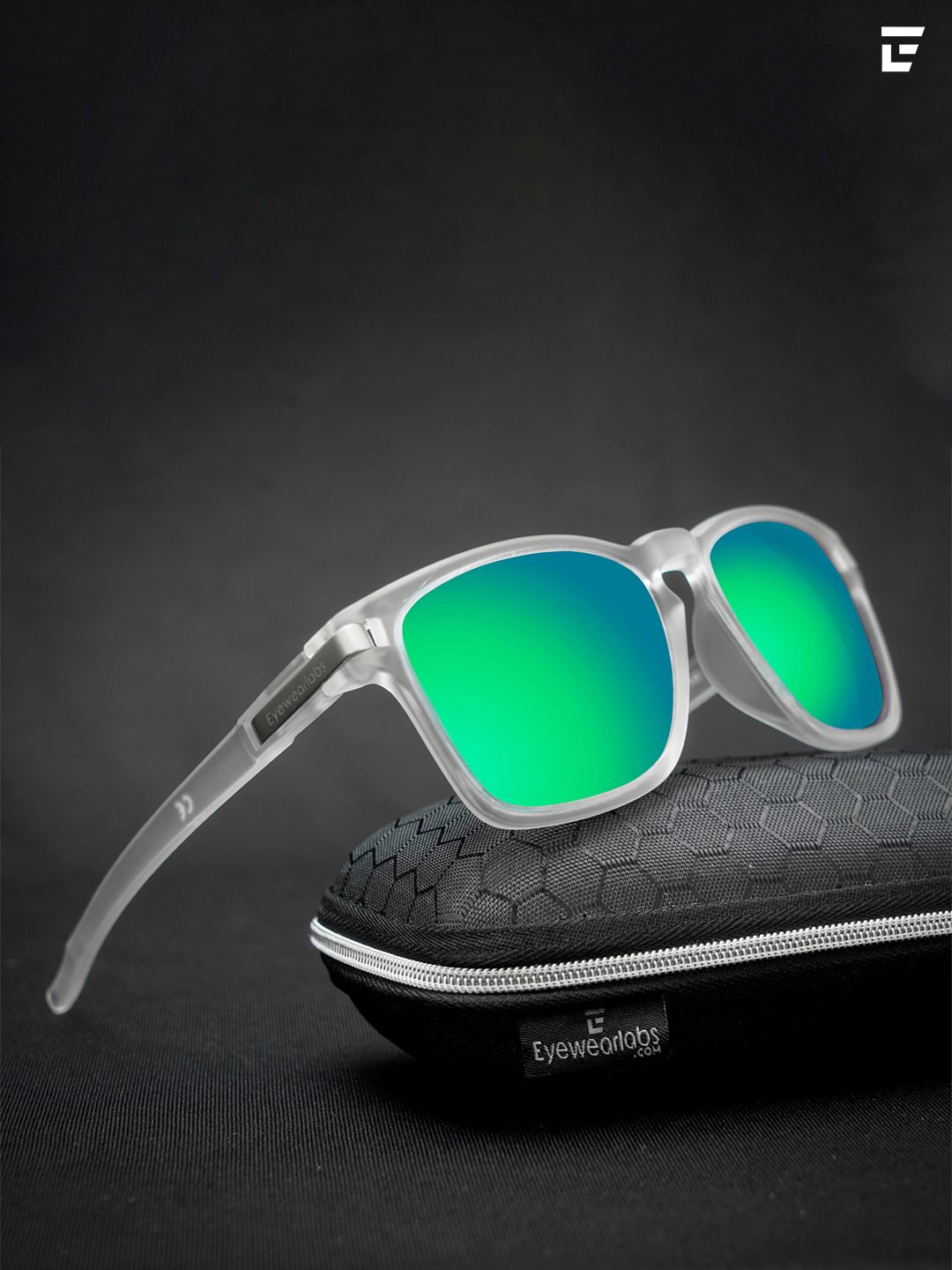 Eyewearlabs Lens & Polarised and UV Protected Lens Sunglasses CCrystalSC1EL1091