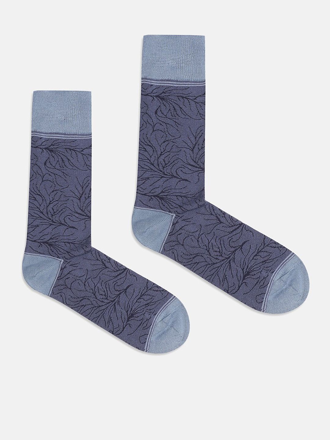 Blackberrys Men Patterned Calf Length Socks