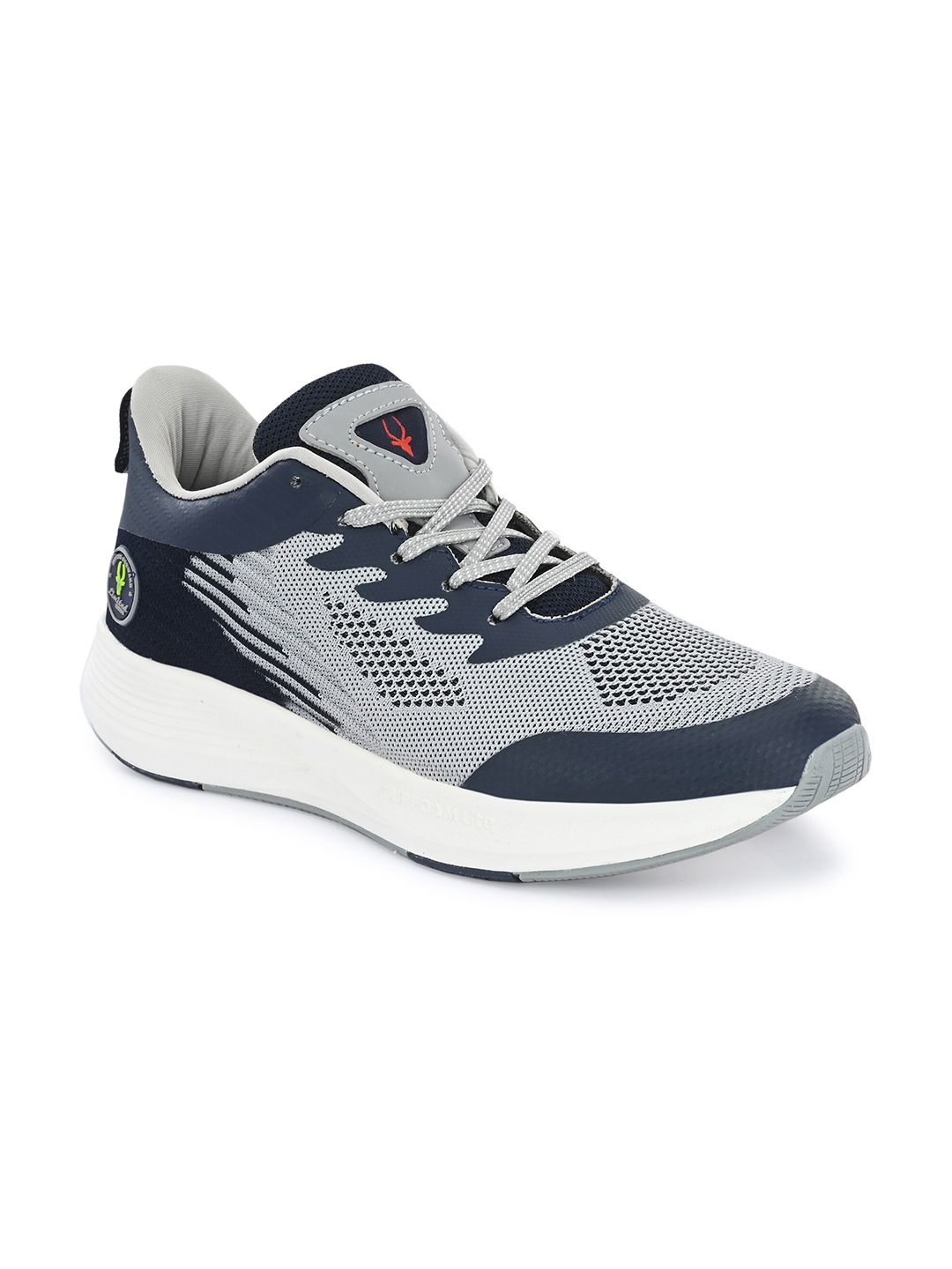 HIROLAS Men Mesh Lace-Up Running Shoes