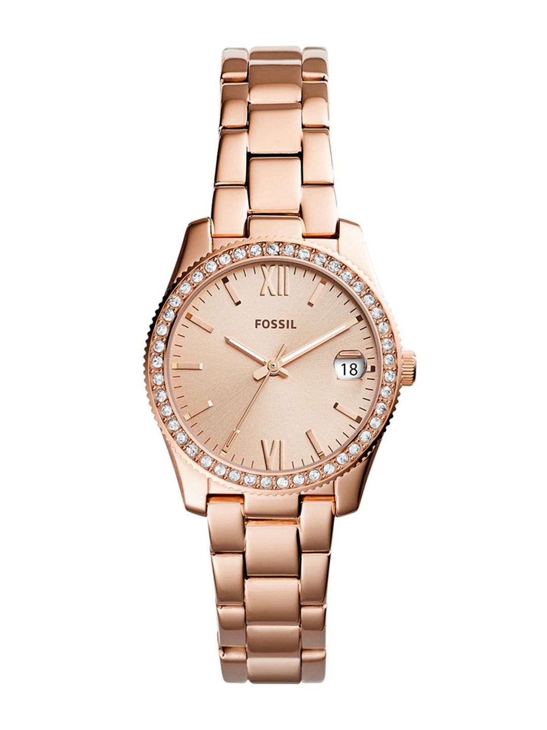 Fossil Women Gold-Toned Analogue Watch ES4318 Price in India