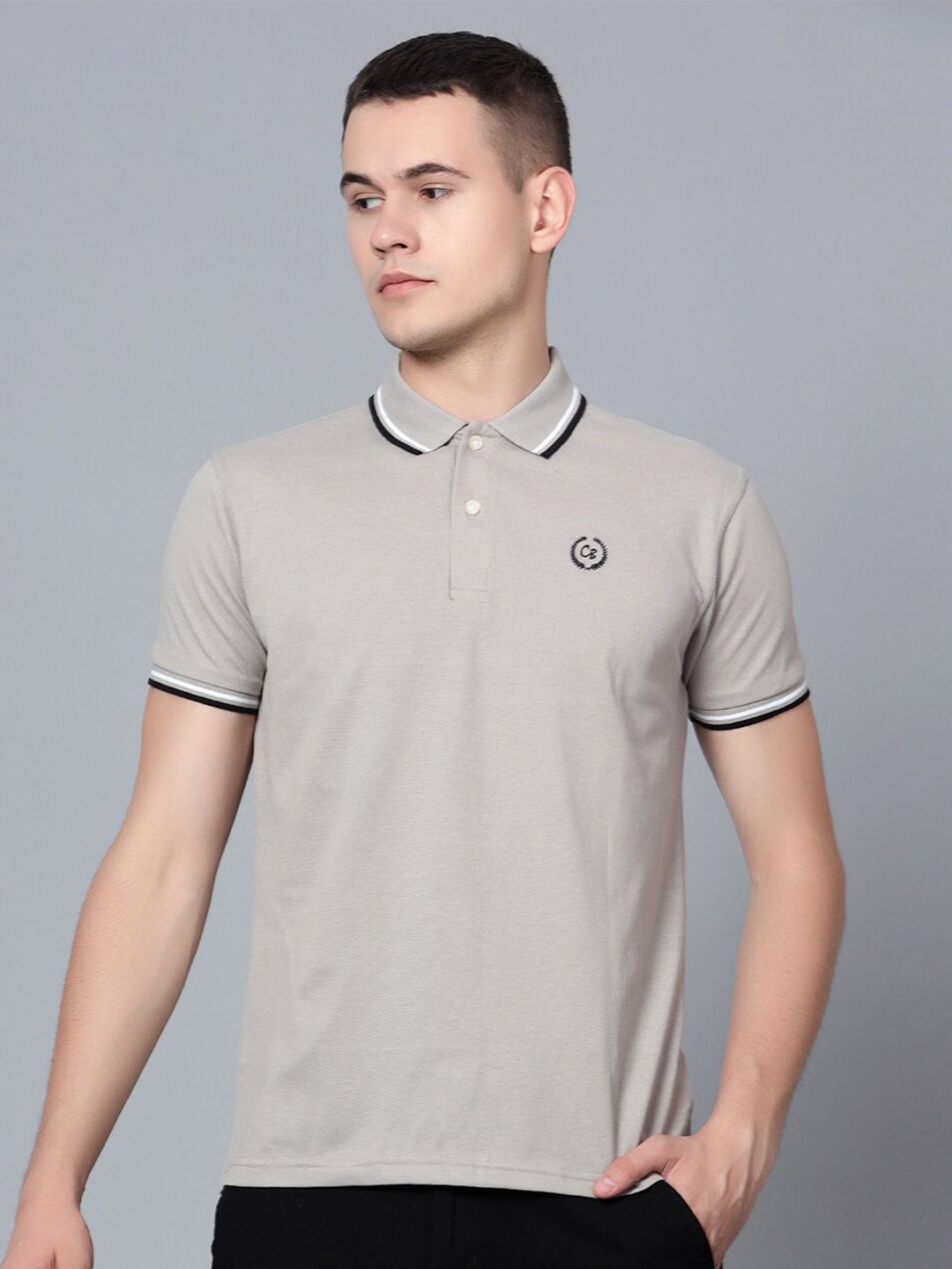Cantabil Half Sleeve Cotton Polo T-shirt