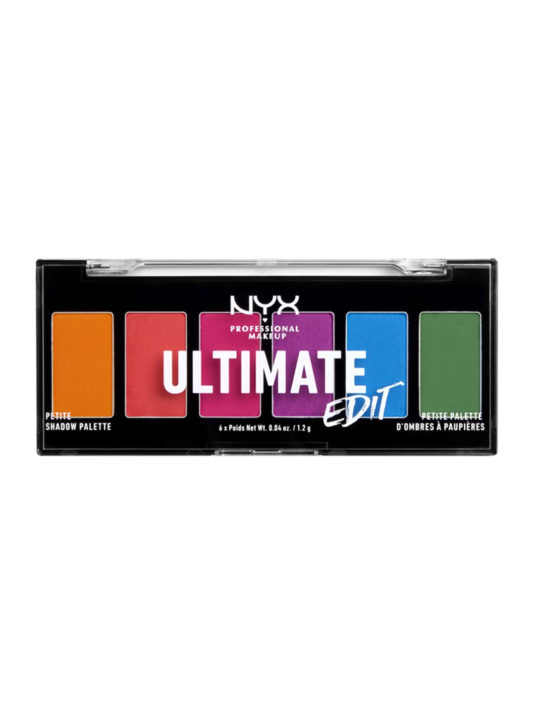 NYX PROFESSIONAL MAKEUP Ultimate Edit Petite Eyeshadow Palette - Brights