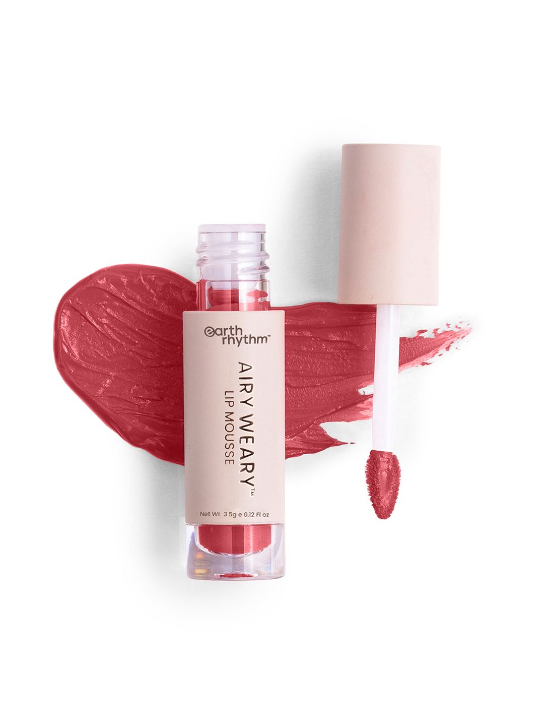 Earth Rhythm Long Wear Airy Weary Matte Lip Mousse Lipstick 3.5ml - Blosen