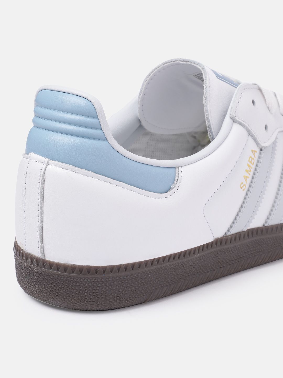 adidas gazelle silver green womens Adidas - Samba LT Sneaker in Semi Blue Burst & Cloud White