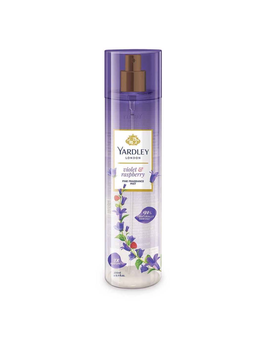 Buy YARDLEY LONDON Violet & Raspberry Fine Fragrance Mist - 250 ml