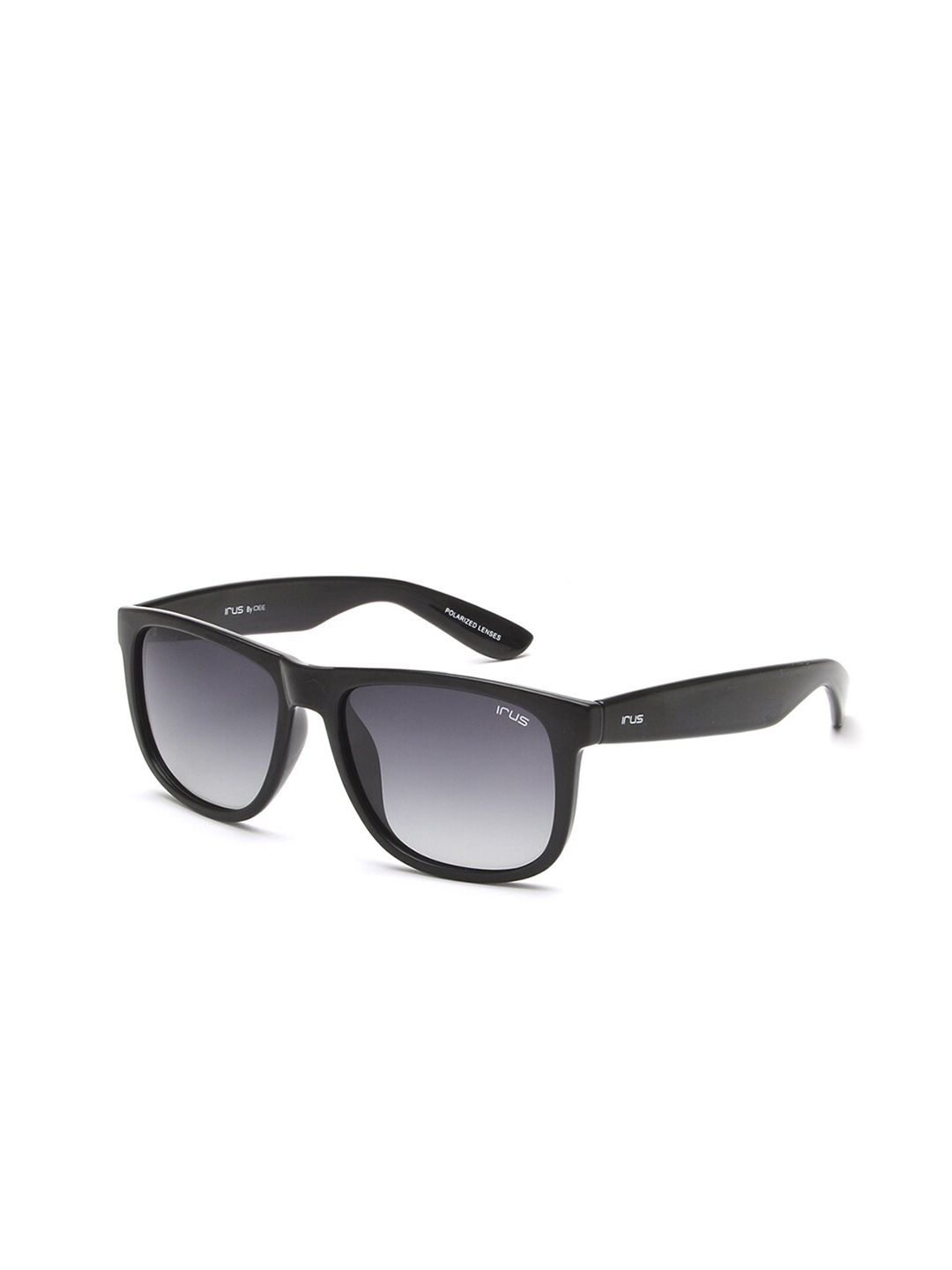 IRUS by IDEE Men Wayfarer Sunglasses with Polarised and UV Protected Lens IRS1200C1PSG