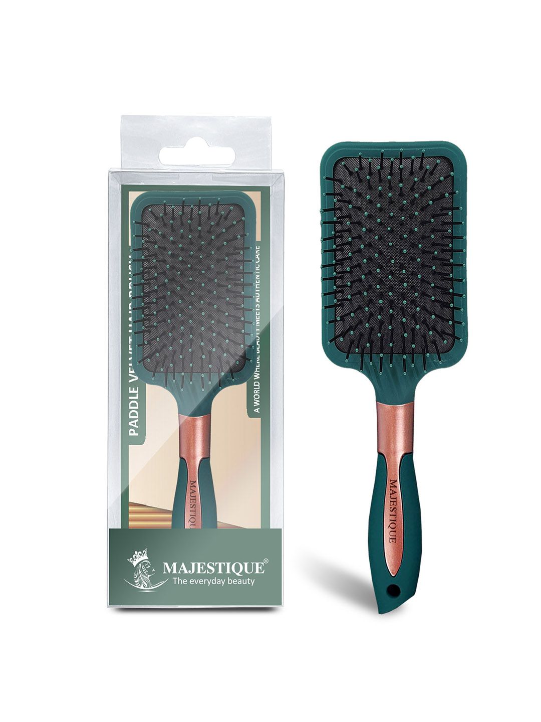 MAJESTIQUE Styling Detangling Wet & Dry Large Paddle Brush