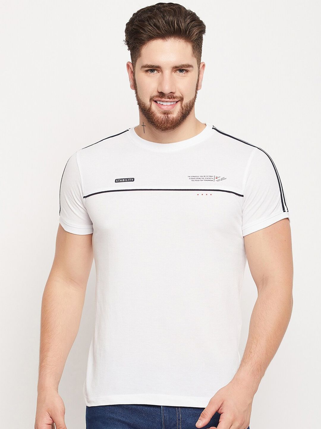 Cantabil Round Neck Short Sleeve T-shirt