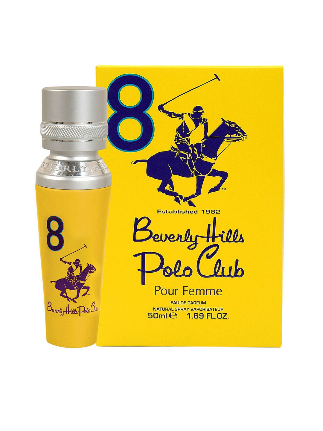 Beverly Hills Polo Club Women Pour Femme No.8 Eau De Parfum - 50 ml