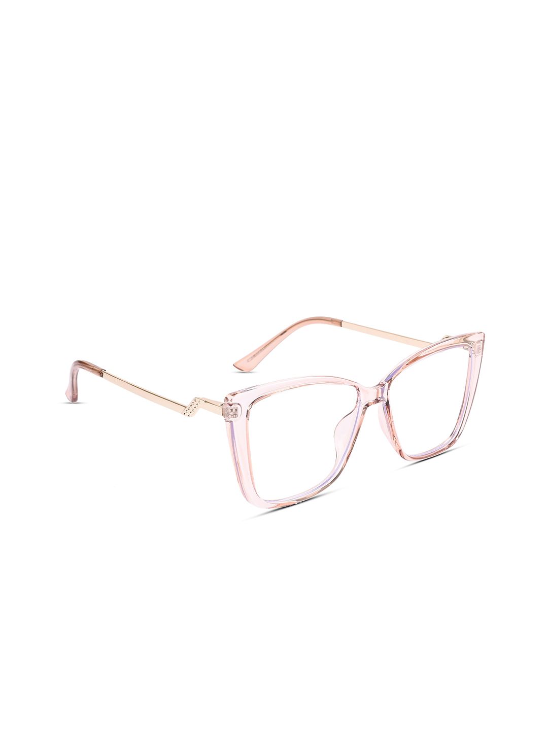 Voyage Clear Lens & Cateye Sunglasses With UV Protected Lens TR5046MG4012