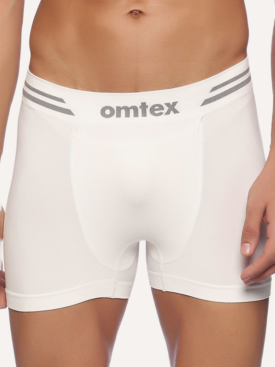 Omtex Men Mid -Rise Cotton Basic Briefs