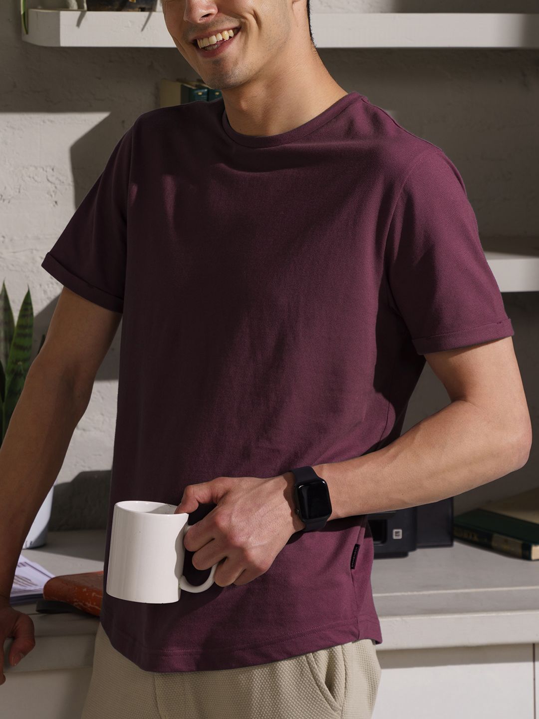 DaMENSCH Constant All-Degree Crew Neck Pique T-Shirt