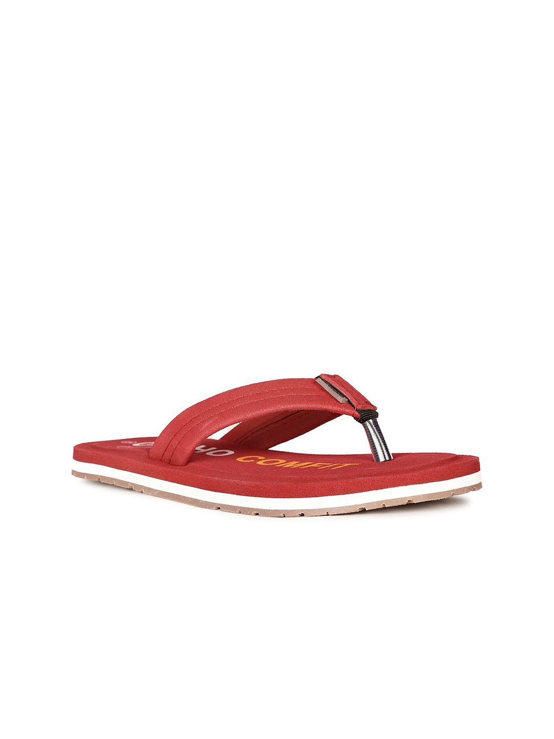 Sunshine by Bata Women Red Rubber Thong Flip-Flops