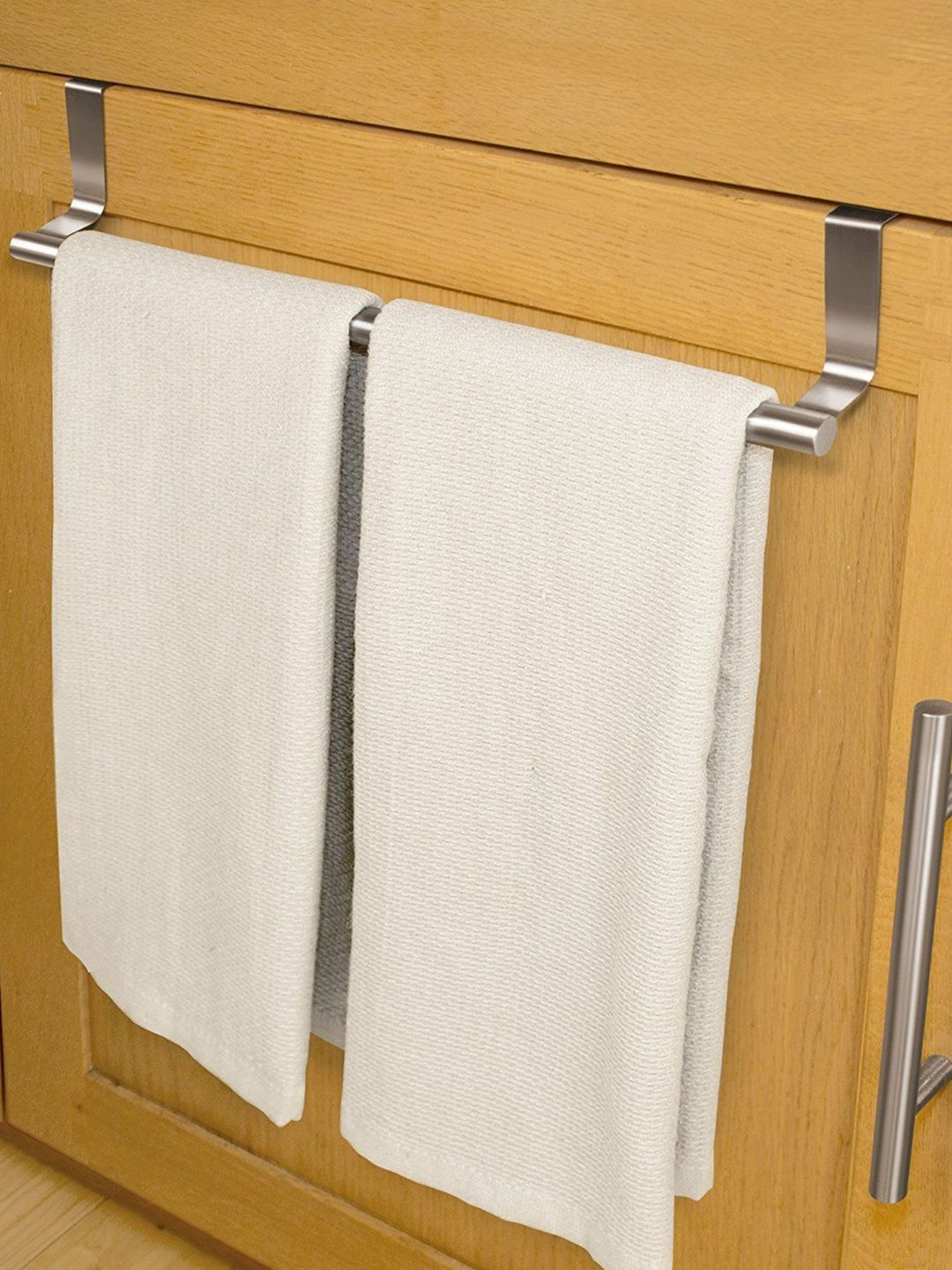 INTERDESIGN Steel-Toned Stainless Steel Towel Holder Price in India