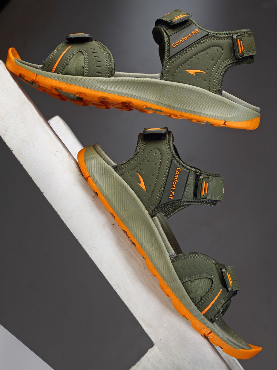 ASIAN Men Prestige-58 Textured Sports Sandals