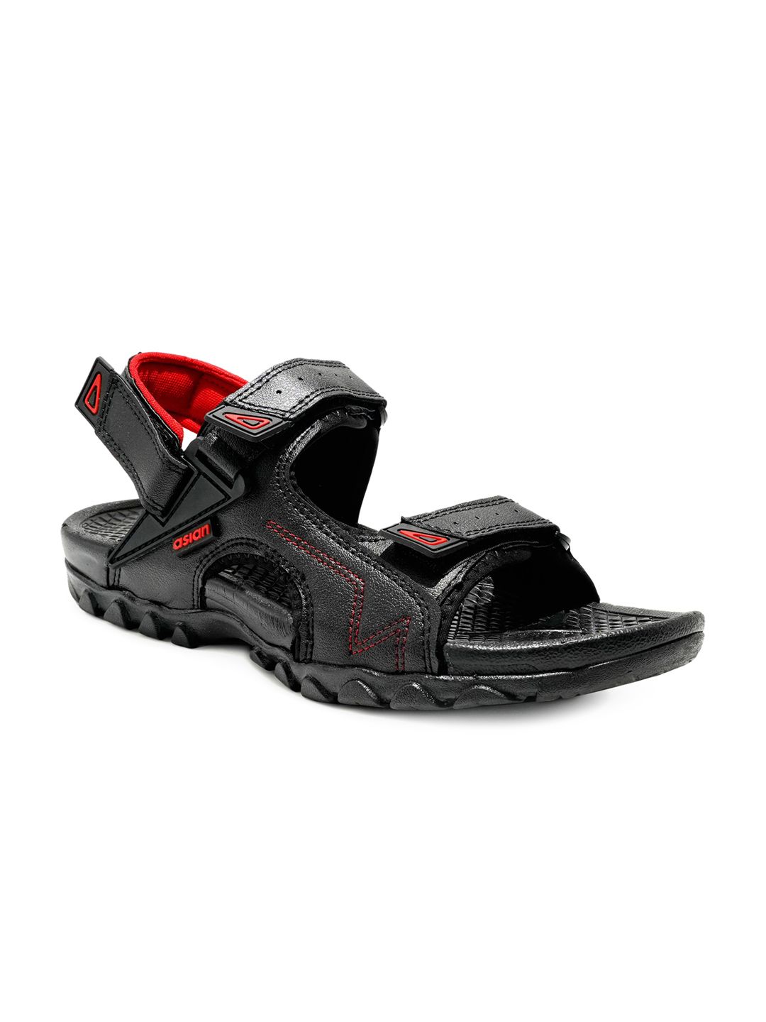 ASIAN Men Vintage-03 Textured Sports Sandals