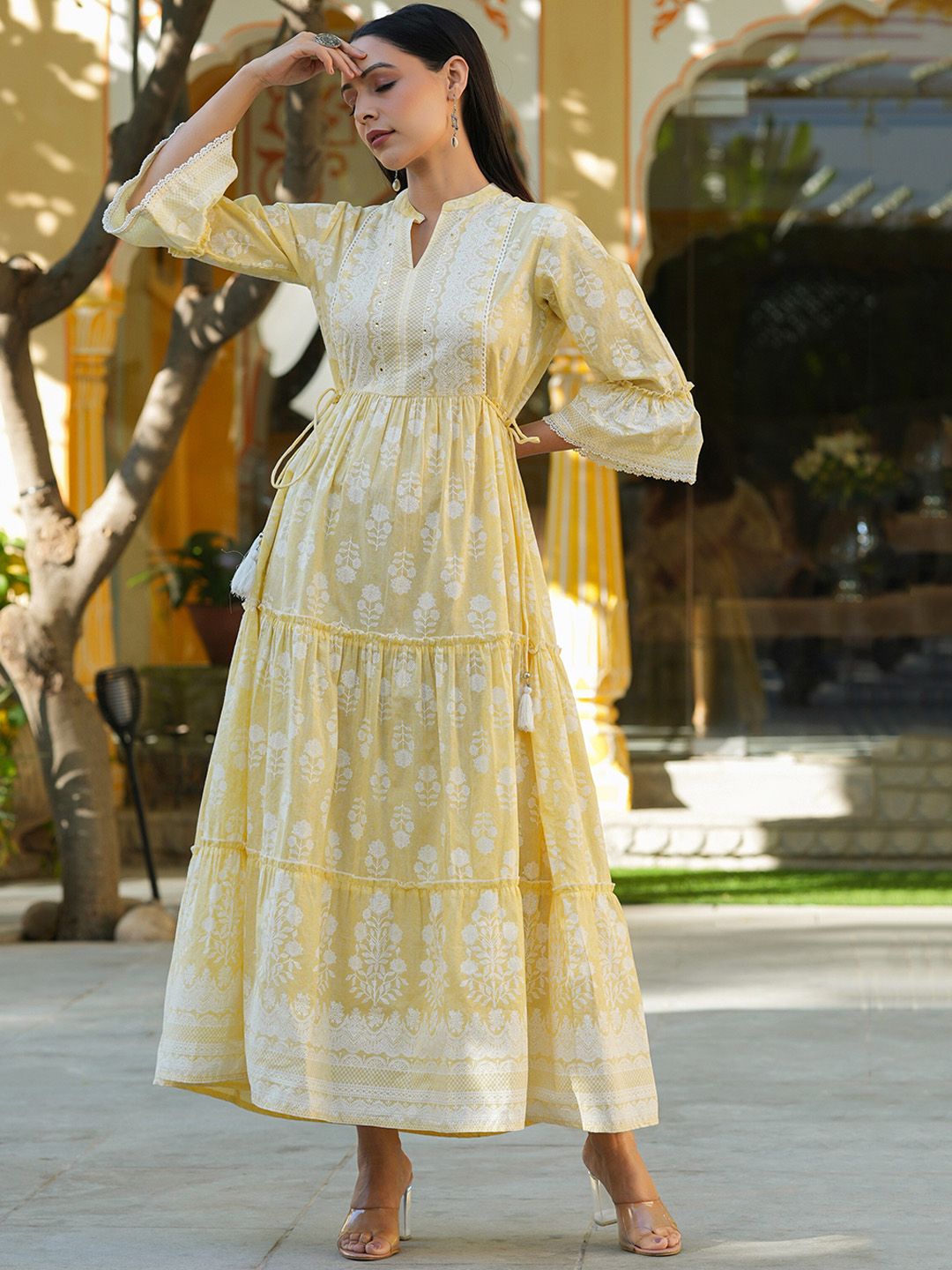 ワンピース Apalina Cotton Esther Dress 2-3y Apolina Esther Dress ⁄ Magnolia 2-3y ワンピース Apolina Esther