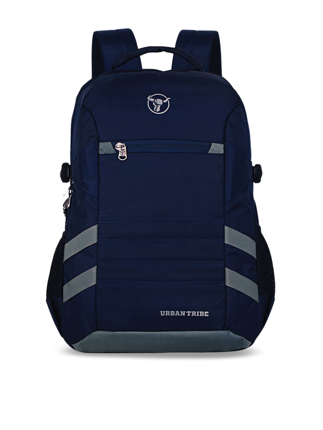 URBAN TRIBE Unisex Blue & Grey Solid Backpack Price in India