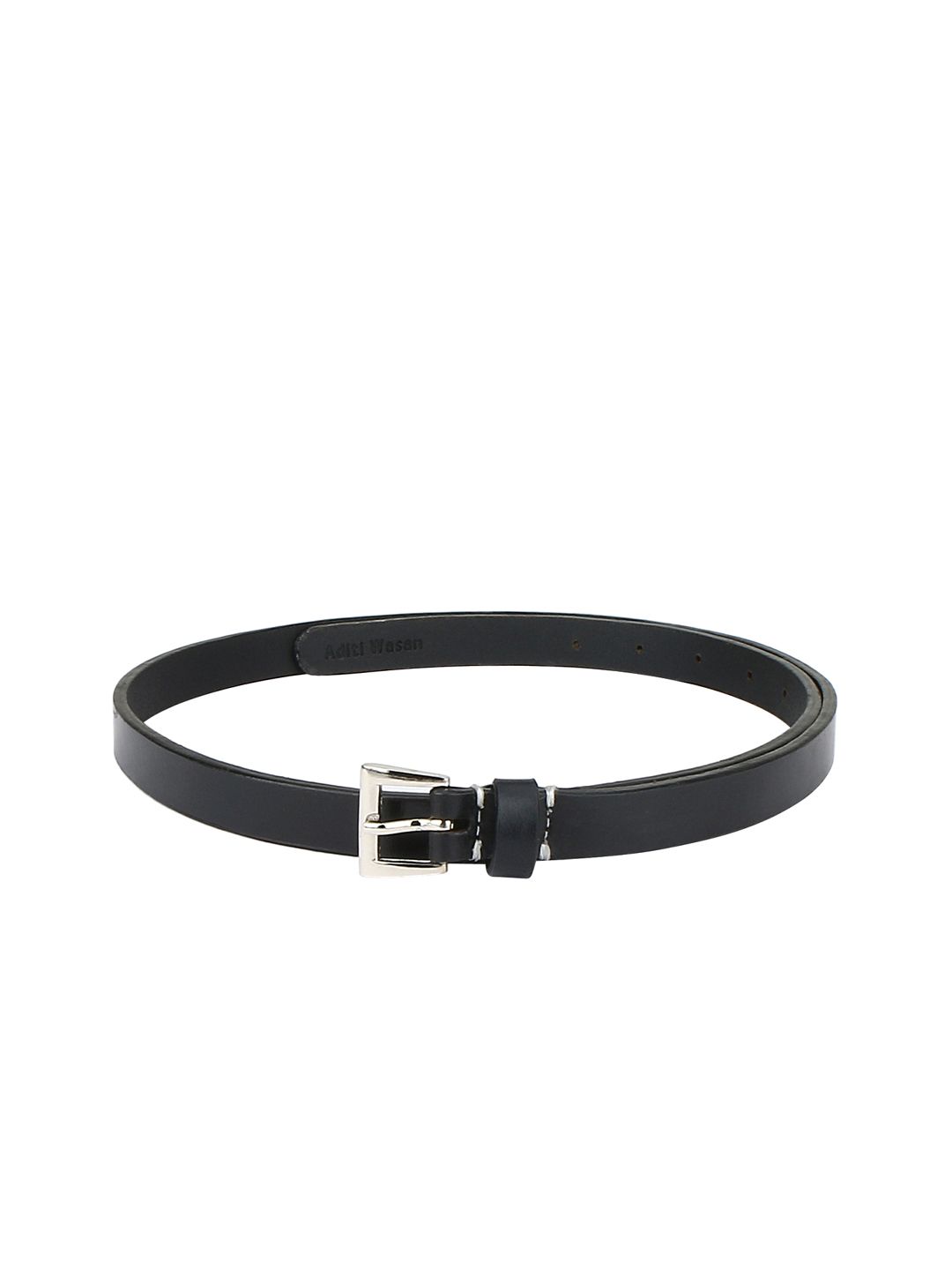 Aditi Wasan Women Black Solid Belt Price in India