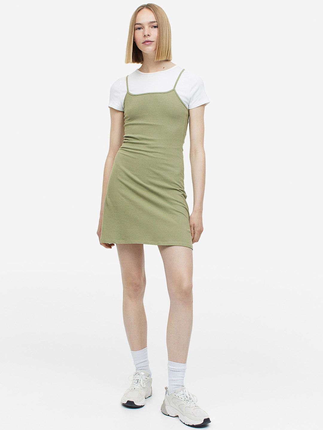 green jersey dress Jeanne Silk Jersey Wrap Dress – Diane von Furstenberg