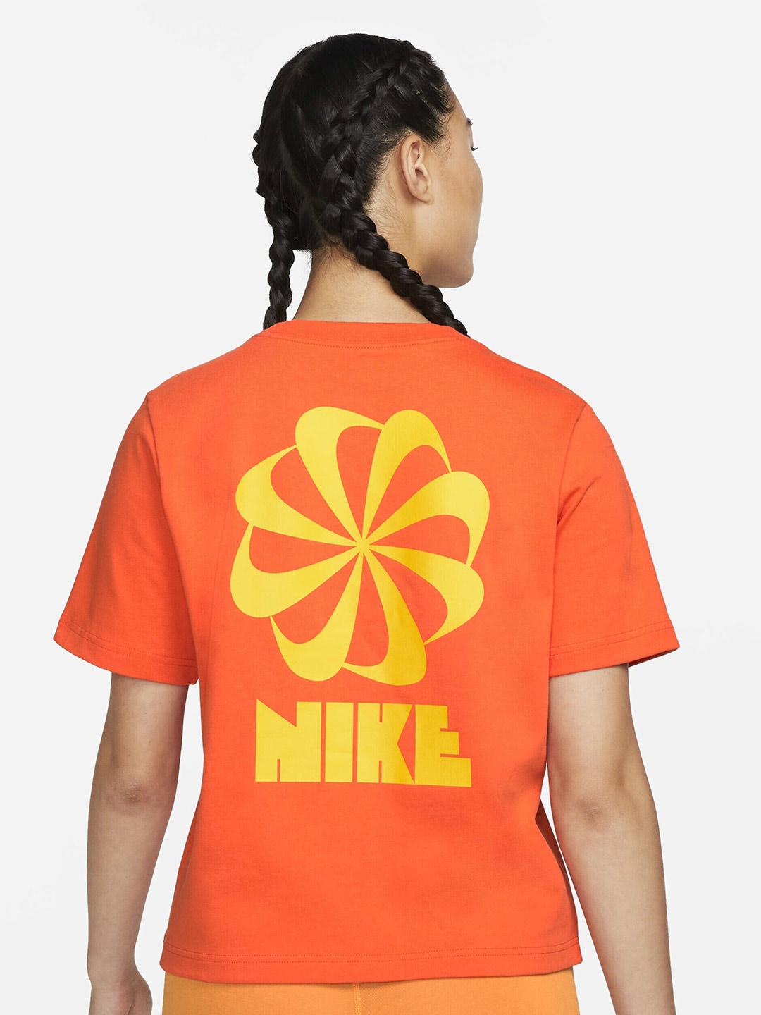 Nike Women Sportswear Circa 72 Cotton Boxy T-Shirt Price in India
