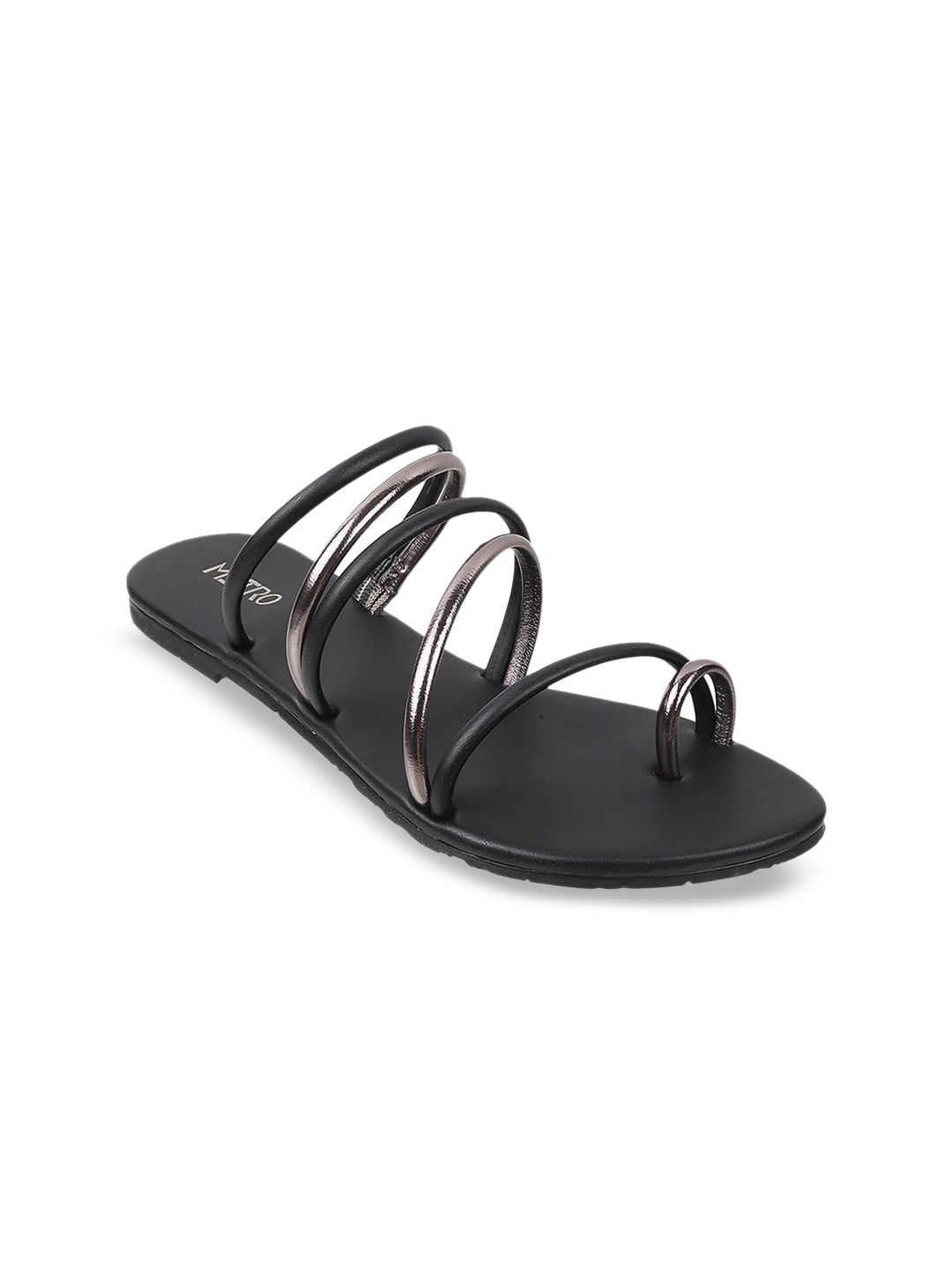 Strappy One Toe Flats Metro Strappy One Toe Flats