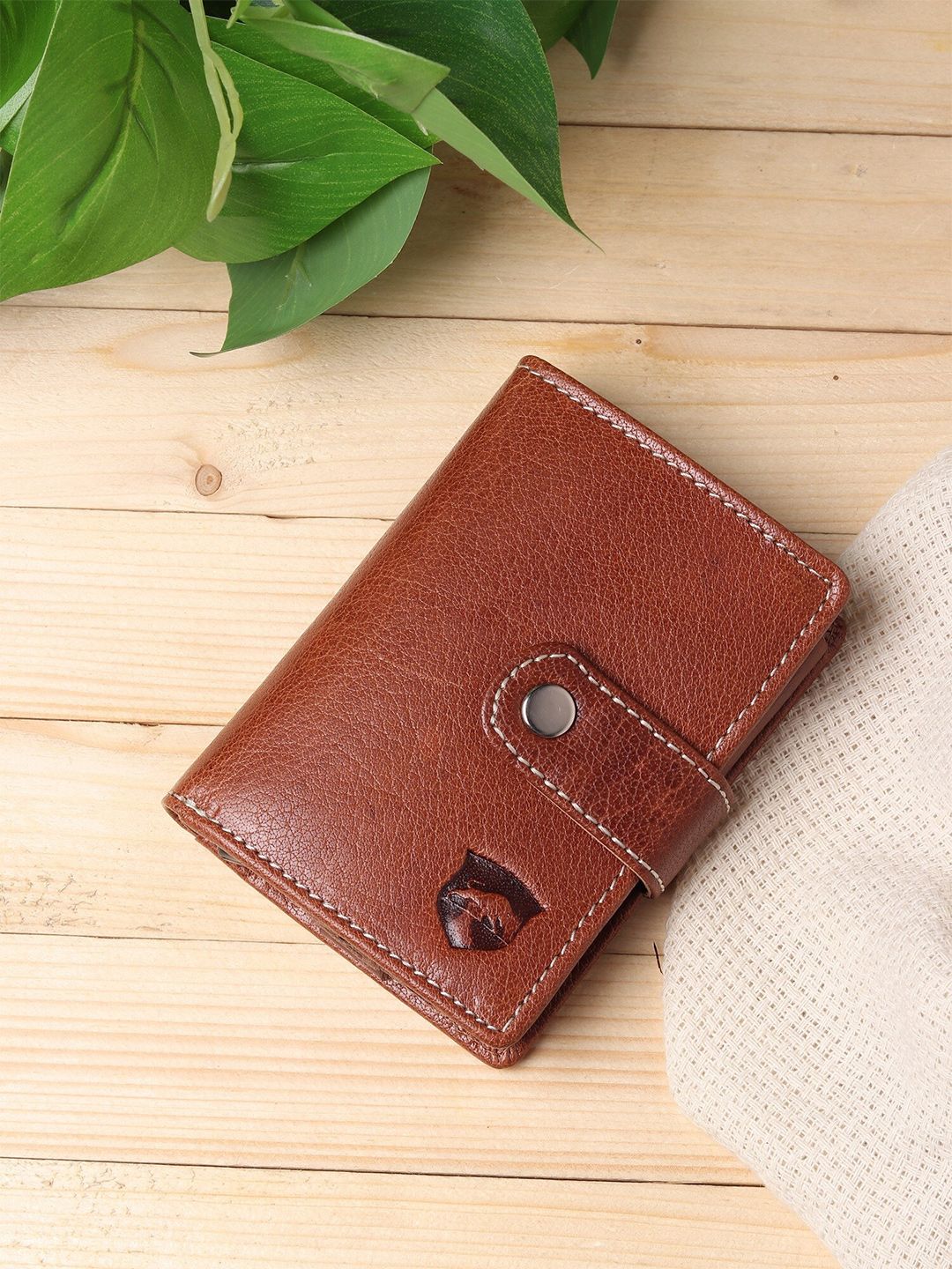 SAMTROH Men Genuine Leather Card Holder