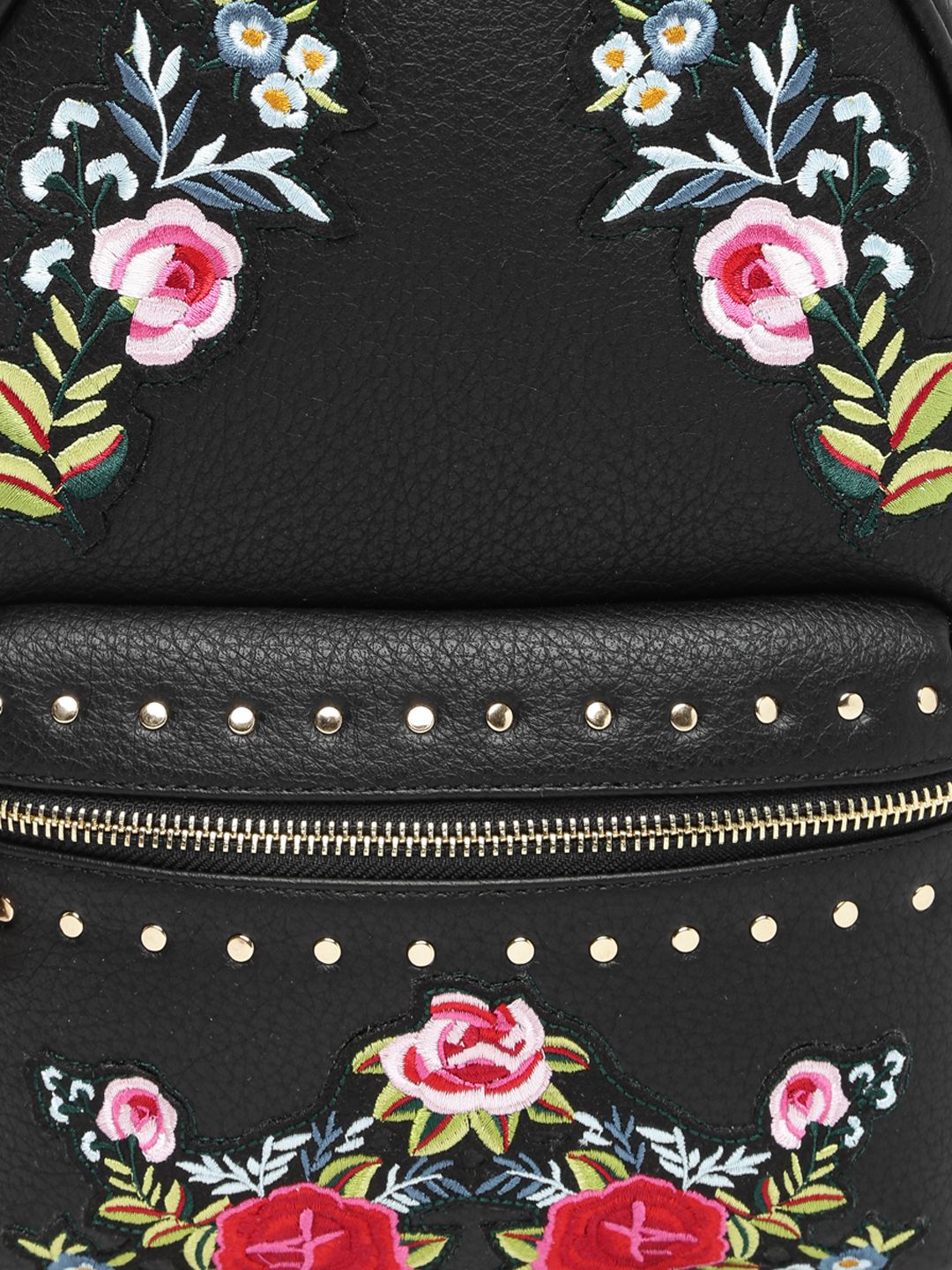 ALDO Floral Embroidered Small Backpack Buy Aldo EBENA Floral Print Chain Detail Backpack In White  main image 4