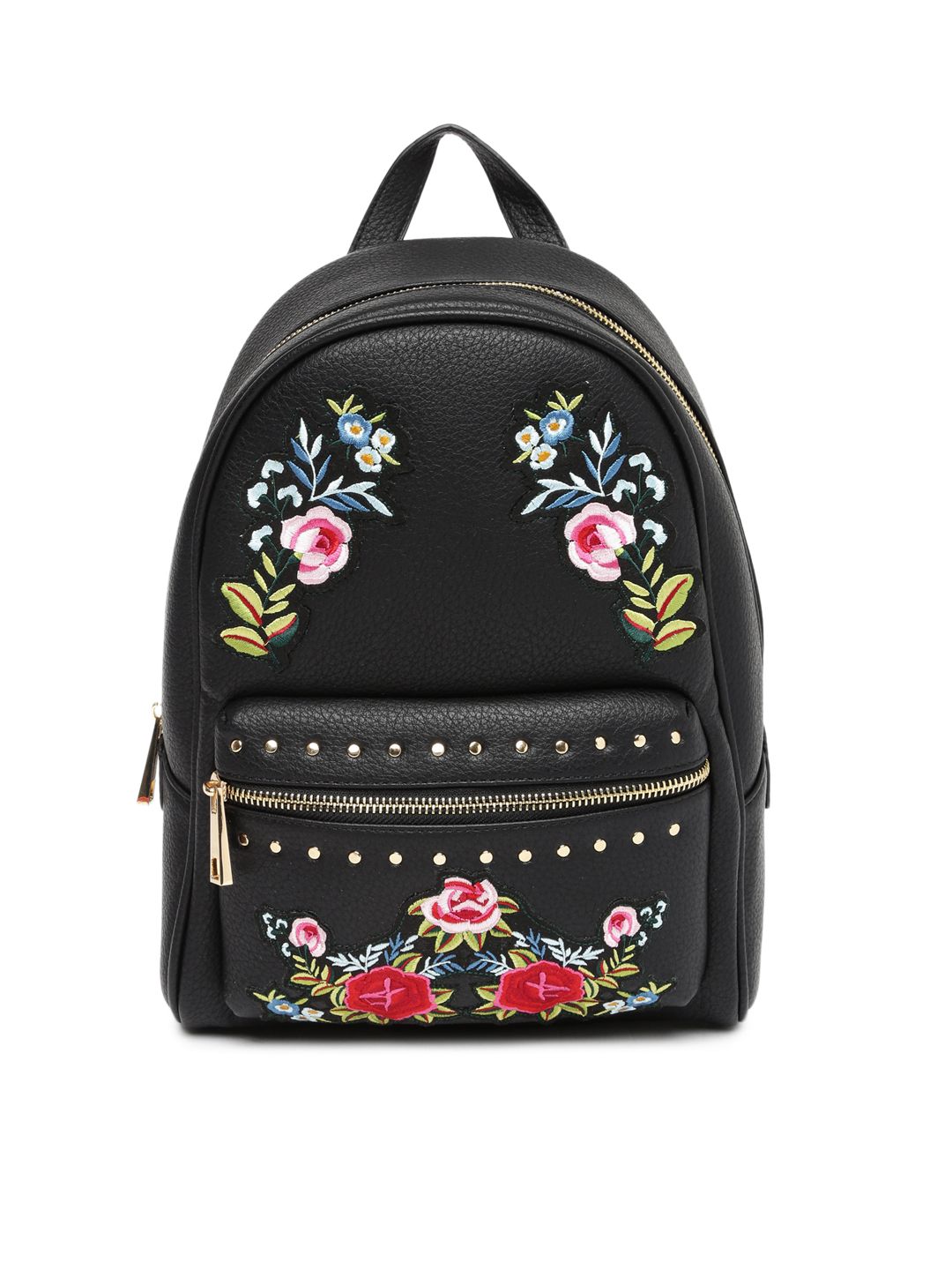 black leather embroidered backpack Womens Backpacks Floral Embroidery Leather Backpack Buy ALDO Women Black  Embroidered Backpack Backpacks For Women