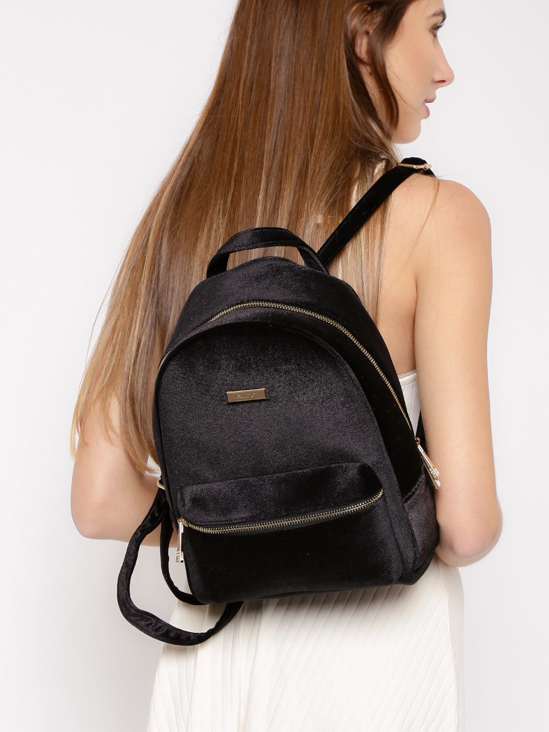Buy ALDO Women Black Solid Backpack - Backpacks for Women 2296912 | Myntra Buy ALDO Women Black Solid Backpack - Backpacks for Women 2296912 | Myntra