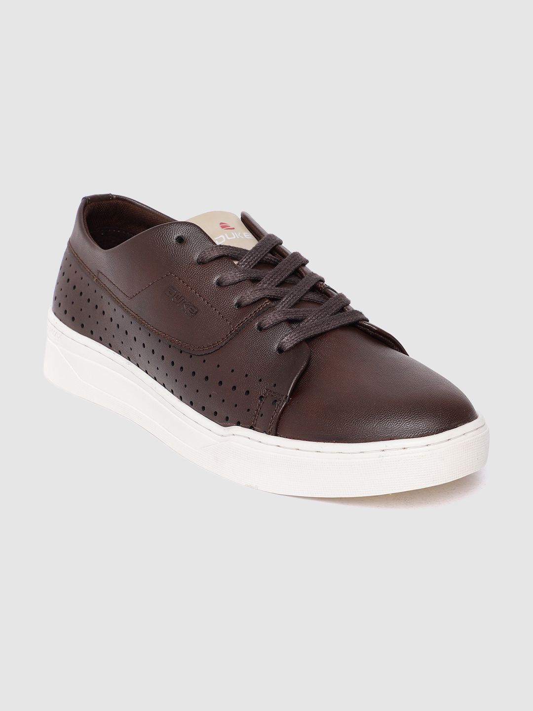 Duke Men Sneakers with Perforation Detail