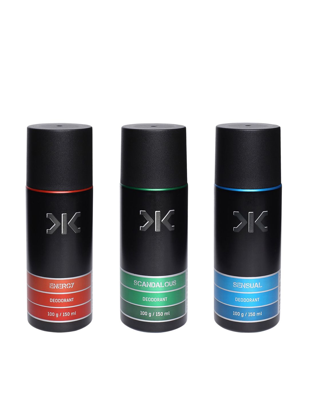 Buy Killer Set Of 3 Long Lasting Deodorants 150ml Each - Energy+
