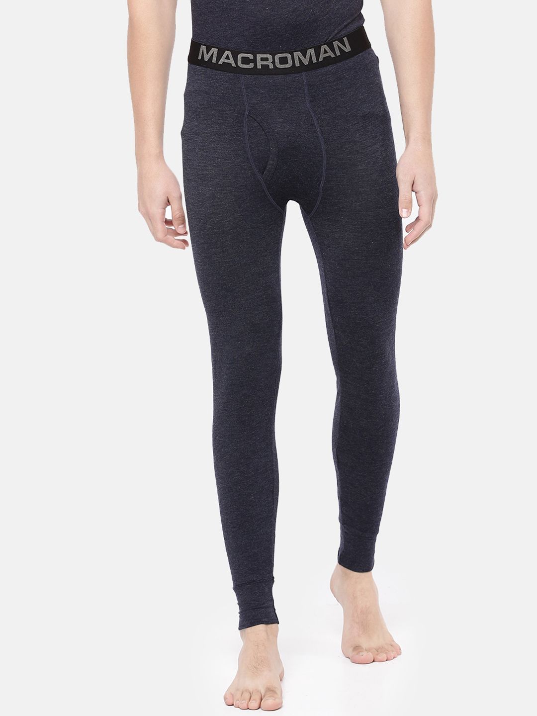 Macroman M-Series Men Mid-Rise Moisture Wicking Thermal Bottoms