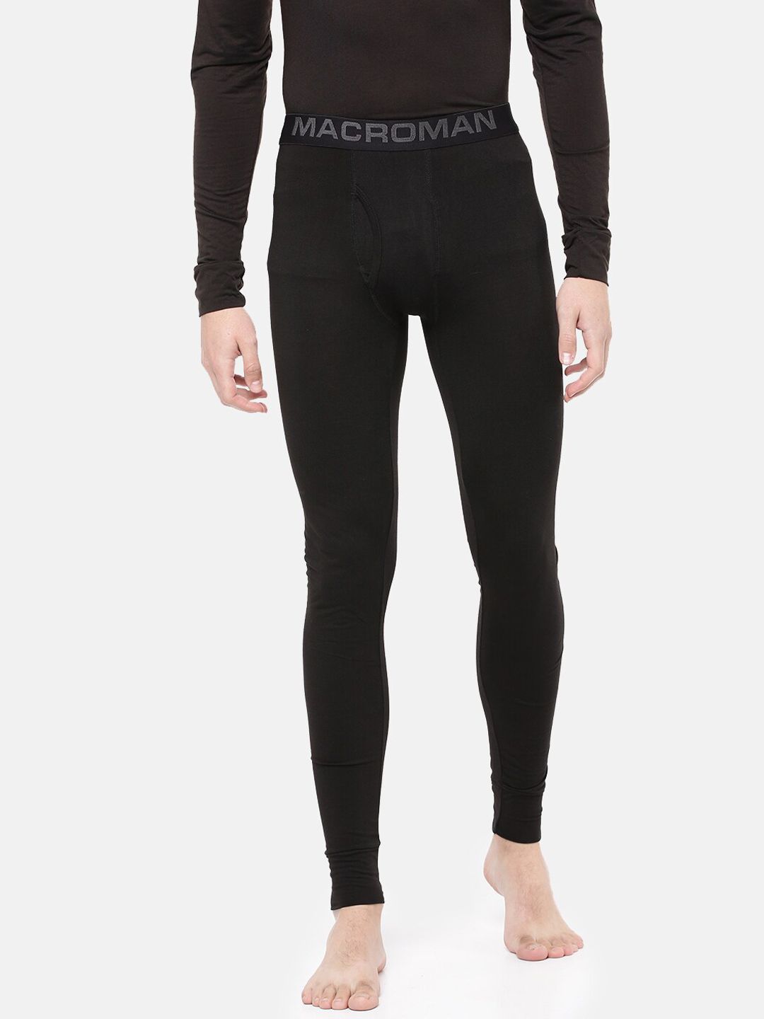 Macroman M-Series Men Mid-Rise Moisture Wicking Thermal Bottoms